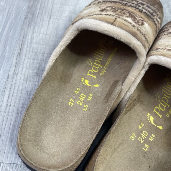 Birkenstock Papillio NEW Boston Slip On Closed Toe Felt Womens 6 Clog Sandals B - Picture 6 of 9